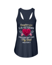 Daughter Of A US Veteran-Dad Paid Ladies Flowy Tank thumbnail