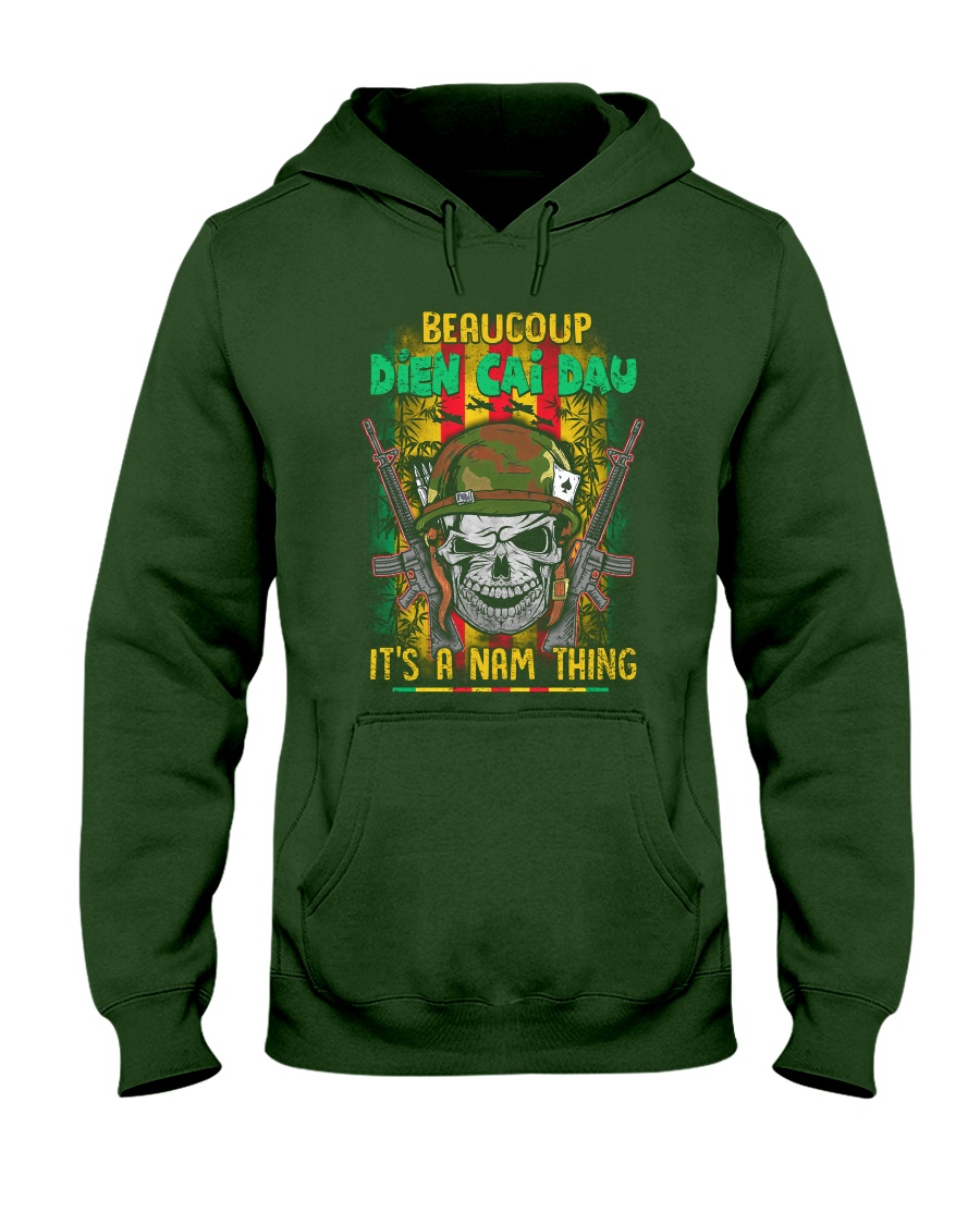 Beaucoup Dien Cai Dau Hooded Sweatshirt