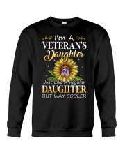US Veteran Daughter-Cooler Crewneck Sweatshirt thumbnail