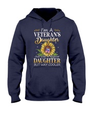 US Veteran Daughter-Cooler Hooded Sweatshirt front