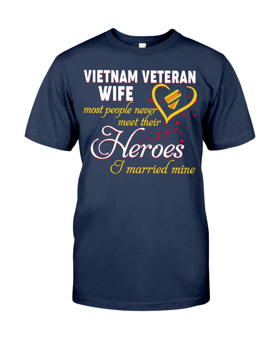 Vietnam Veteran Wife Classic T-Shirt