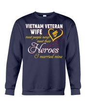 Vietnam Veteran Wife Crewneck Sweatshirt thumbnail
