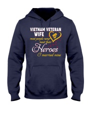 Vietnam Veteran Wife Hooded Sweatshirt thumbnail