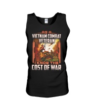 Cost Of War Unisex Tank thumbnail