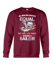 The Finest Becomes A Sailor Crewneck Sweatshirt thumbnail