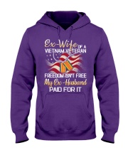 Ex Wife Of A Vietnam Veteran Hooded Sweatshirt front