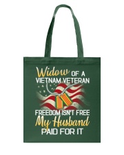 Widow Of A Vietnam Veteran Tote Bag thumbnail
