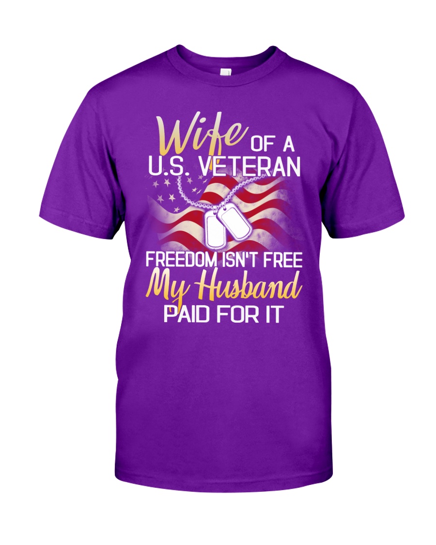 Wife Of A US Veteran Classic T-Shirt