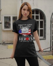 Sailor Korean War Veteran Daughter Classic T-Shirt apparel-classic-tshirt-lifestyle-19