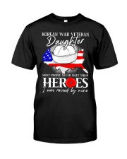 Sailor Korean War Veteran Daughter Classic T-Shirt front