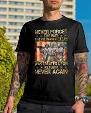 Never Again Classic T-Shirt lifestyle-mens-crewneck-front-8