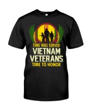 Time To Honor Classic T-Shirt front