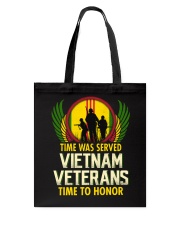 Time To Honor Tote Bag thumbnail