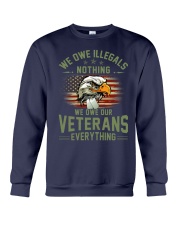 We Owe Our Veterans Crewneck Sweatshirt thumbnail