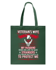 Veteran's Wife AF Tote Bag thumbnail