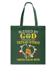 Protected By Both Tote Bag thumbnail