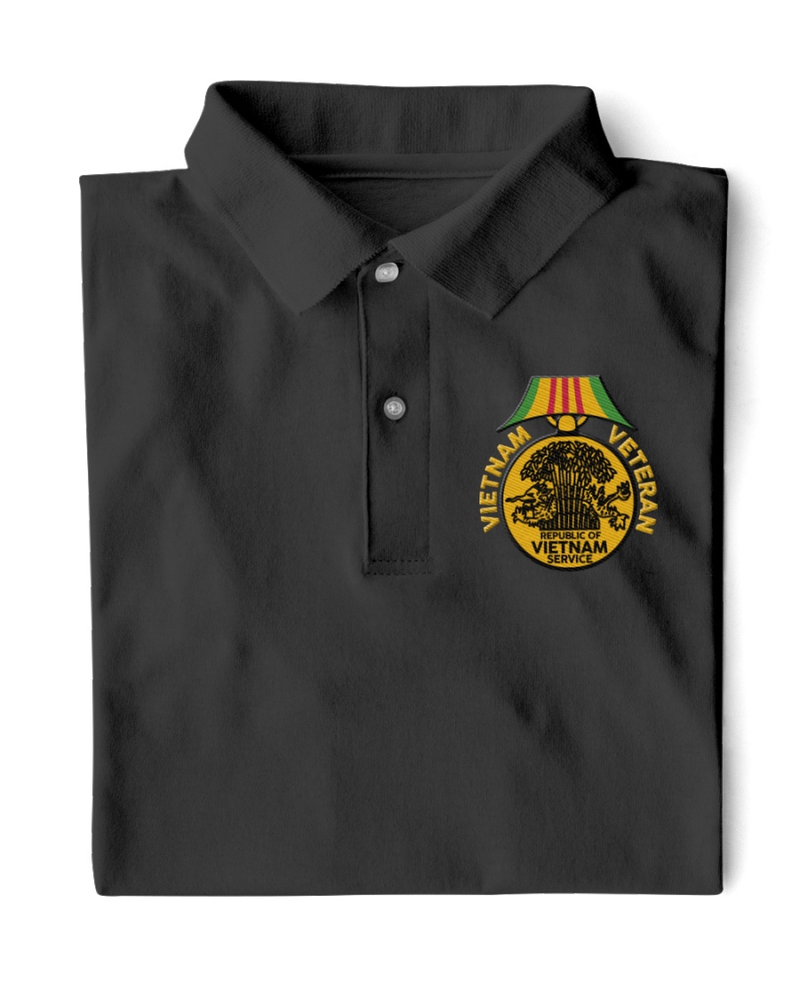 Vietnam Veteran-Vietnam Service Medal Classic Polo