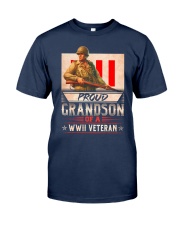 Proud WWII Veteran's Grandson Classic T-Shirt front
