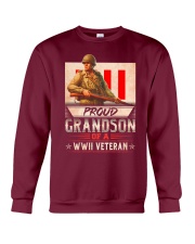 Proud WWII Veteran's Grandson Crewneck Sweatshirt thumbnail