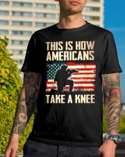 Americans Take A Knee Classic T-Shirt lifestyle-mens-crewneck-front-8