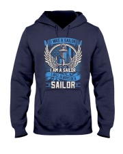 I Am A Sailor Hooded Sweatshirt thumbnail