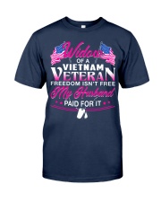 Widow Of A Vietnam Vet Classic T-Shirt front