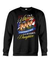 Female Veteran Crewneck Sweatshirt thumbnail