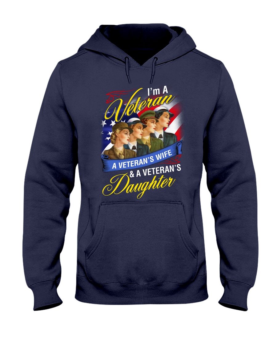 Female Veteran Hooded Sweatshirt