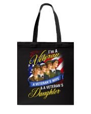 Female Veteran Tote Bag thumbnail