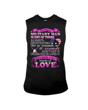 Loving A Military Man Sleeveless Tee thumbnail