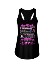 Loving A Military Man Ladies Flowy Tank thumbnail
