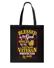 Protected By Both Tote Bag thumbnail