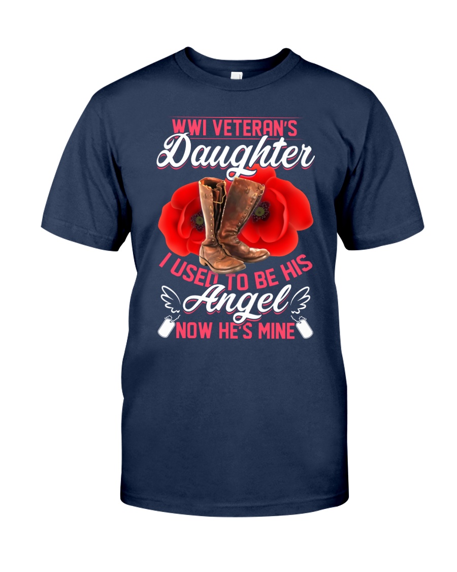 WWI Veteran's Daughter Angel Classic T-Shirt