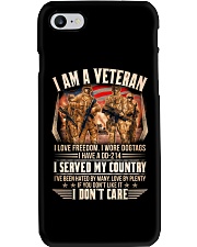 I Don't Care Phone Case thumbnail