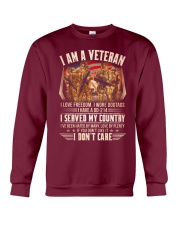I Don't Care Crewneck Sweatshirt thumbnail