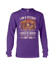 I Don't Care Long Sleeve Tee thumbnail