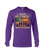 Served My Country Long Sleeve Tee thumbnail