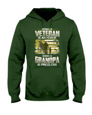 Being A Veteran Grandpa Is Priceless Hooded Sweatshirt thumbnail