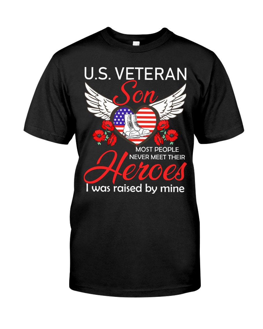 US Veteran Son-Heroes Classic T-Shirt
