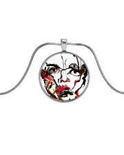 Karina Padilla Metallic Circle Necklace thumbnail