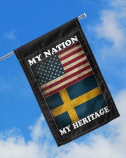 Swedish Nation Heritage 11.5"x17.5" Garden Flag aos-garden-flag-11-5-x-17-5-lifestyle-front-16