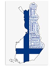 Finland Flag 11x17 Poster front