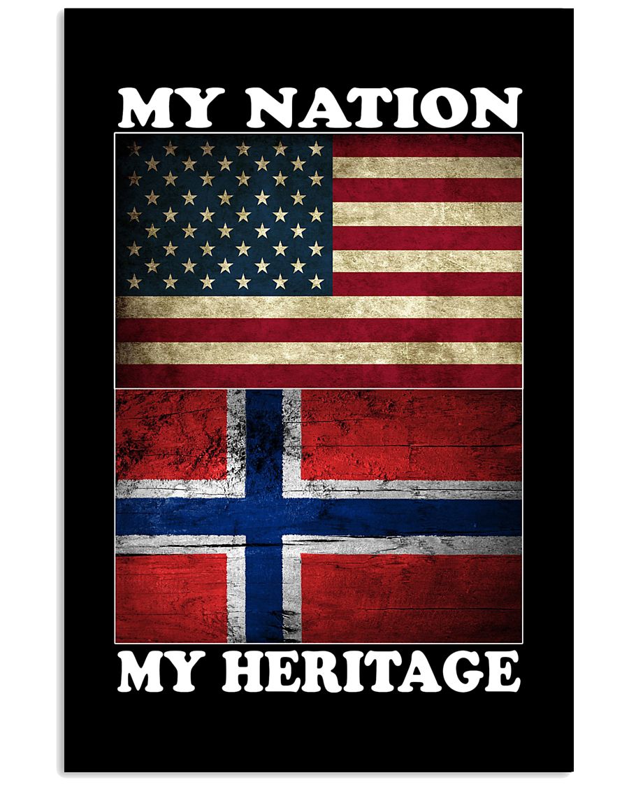 Norwegian Nation Heritage 11x17 Poster