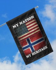 Norwegian Nation Heritage 11.5"x17.5" Garden Flag aos-garden-flag-11-5-x-17-5-lifestyle-front-16