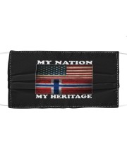 Norwegian Nation Heritage Cloth face mask thumbnail