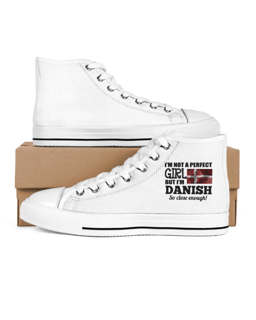 Denmark Copenhagen Women's High Top White Shoes
