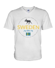 Swedish Town V-Neck T-Shirt thumbnail