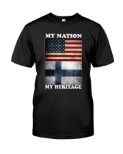 Finnish Nation Heritage Classic T-Shirt thumbnail