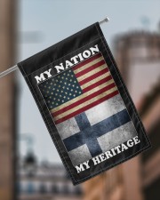 Finnish Nation Heritage 11.5"x17.5" Garden Flag aos-garden-flag-11-5-x-17-5-lifestyle-front-17