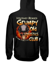 logistics-grumpy Hooded Sweatshirt back